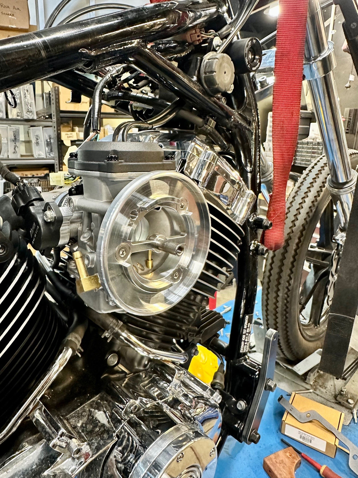 Yamaha XVS 650 V-star CV40 Single carb kit