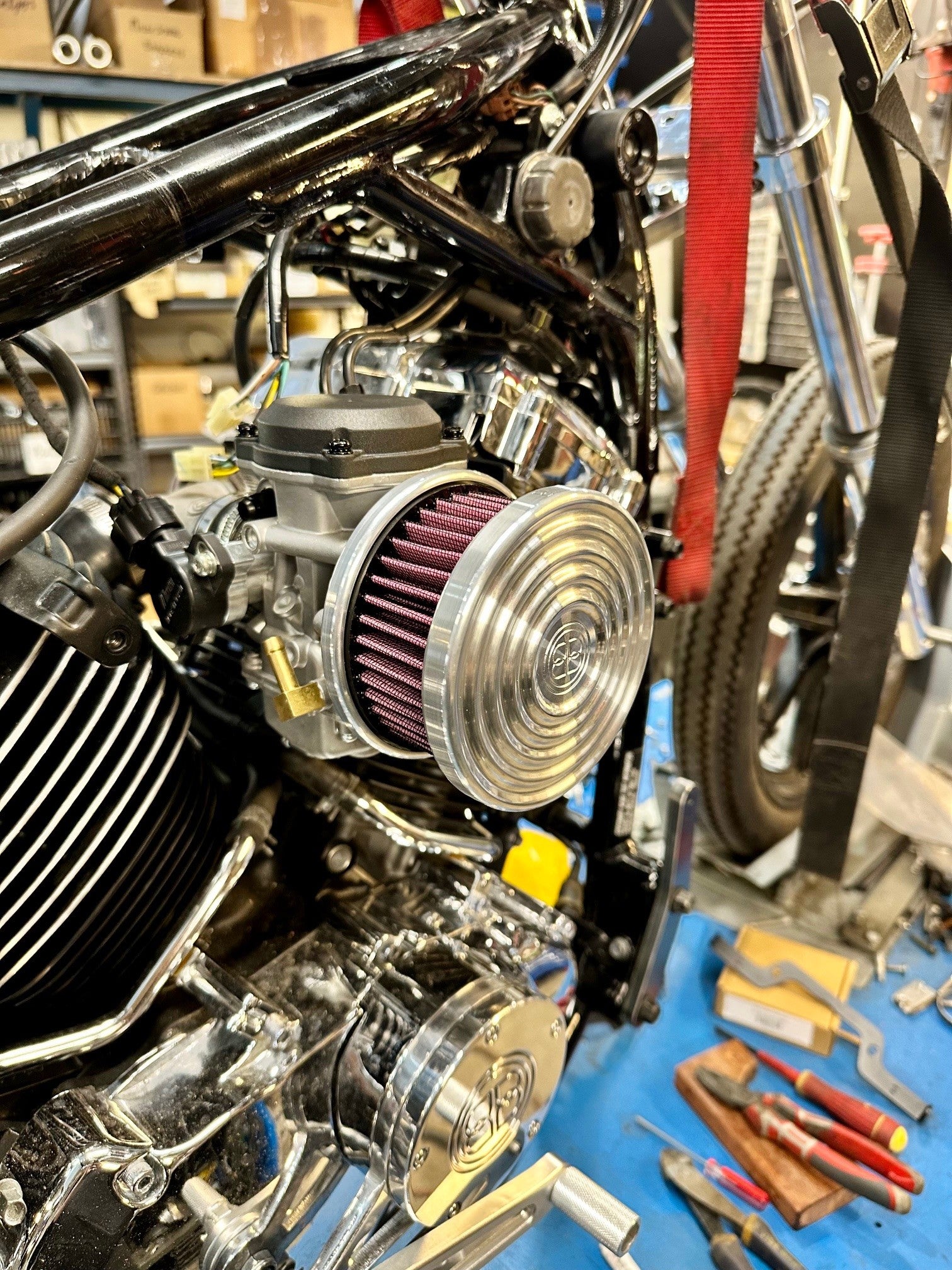 Yamaha XVS 650 V-star CV40 Single carb kit