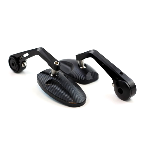 Rogue motorcycles, Rogue motorcycles wa perth western australia, custom, cnc mirror bar end rear view black 