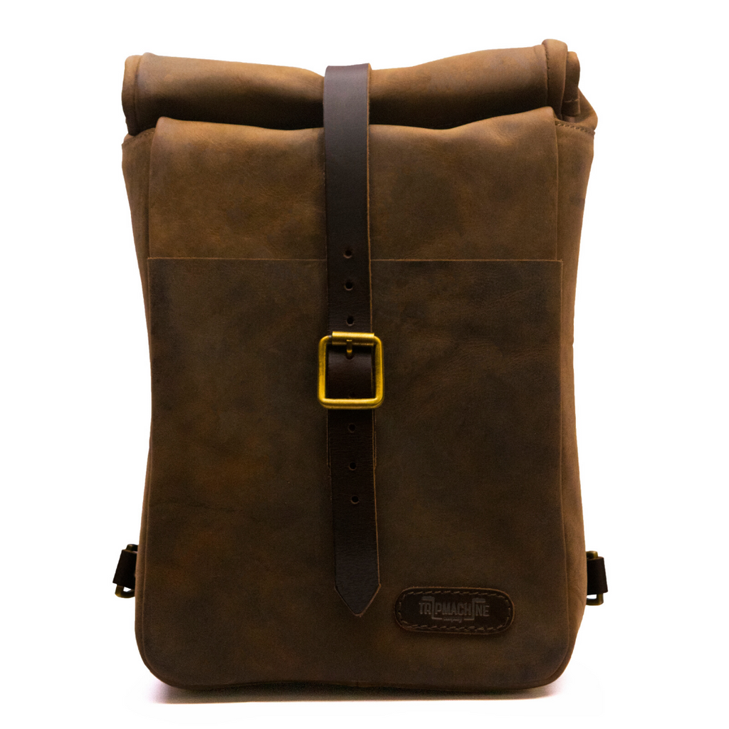 【Trip Machine】MINI PANNIER　タバコブラウン MINI PANNIER - BROWN - Rogue Motorcycles