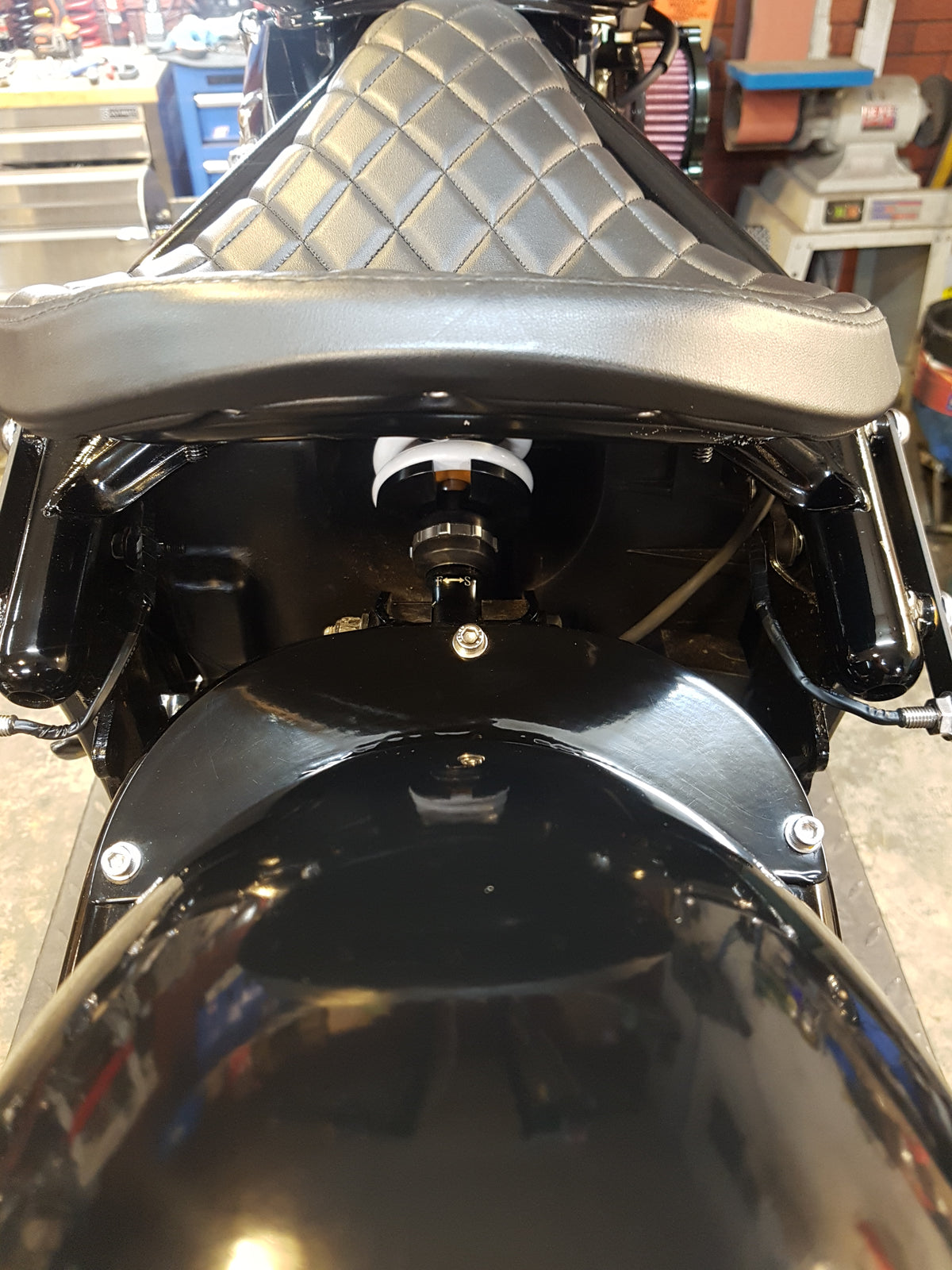 yamaha xvs650 bobber kit fender mudguard biltwell seat solo stainless headers exhaust rogue motorcycles wa western australia perth custom chopper v-star classic 