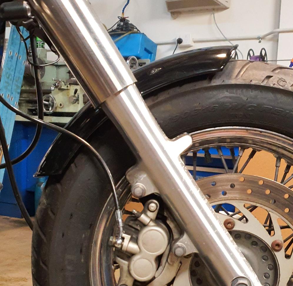 Yamaha XVS650 V-star (Classic) - Front fender short