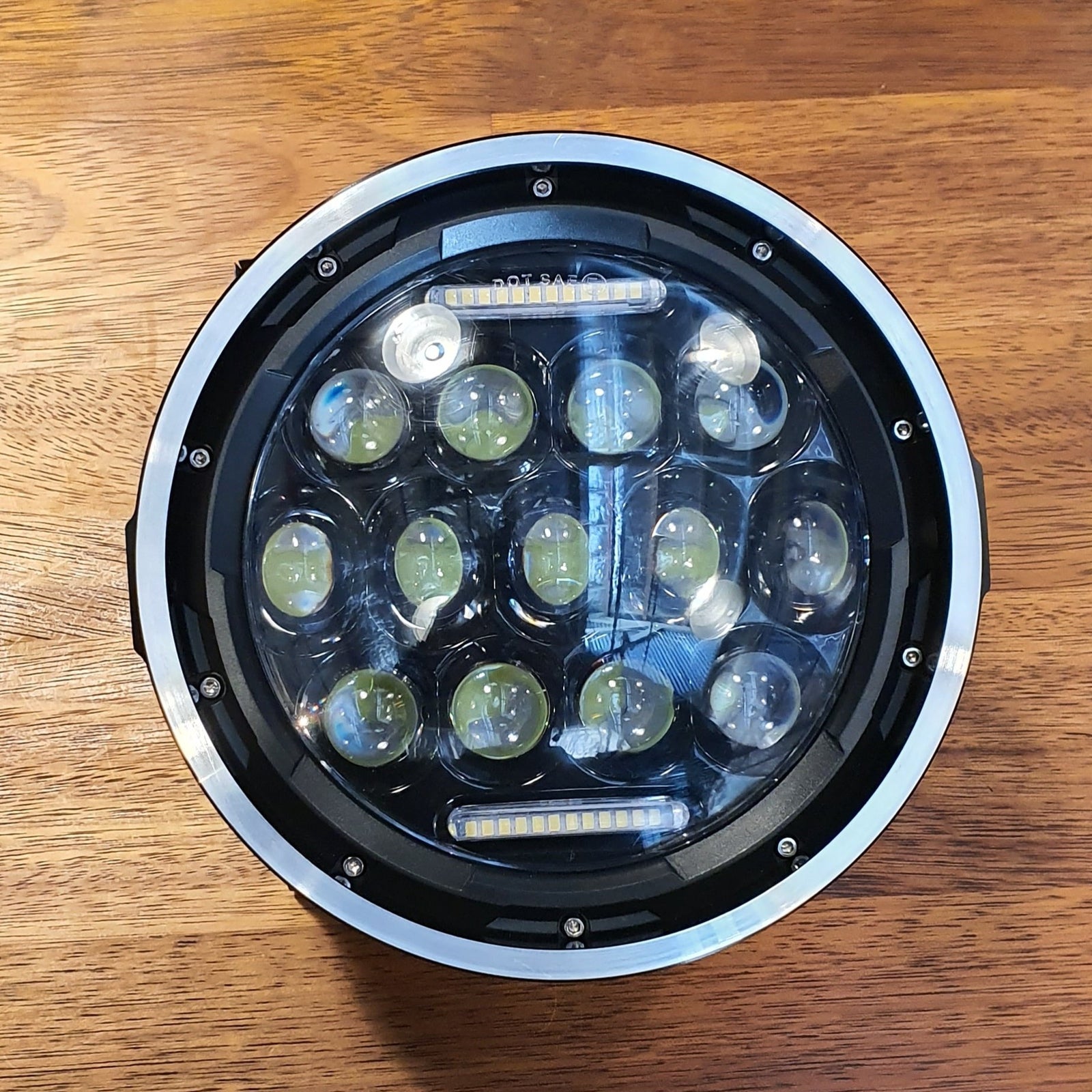 rogue motorcycles perth australia 7 inch headlight led projector multiled 7" cafe racer tracker custom bike motorbike WA NEW multi led 7 bezel