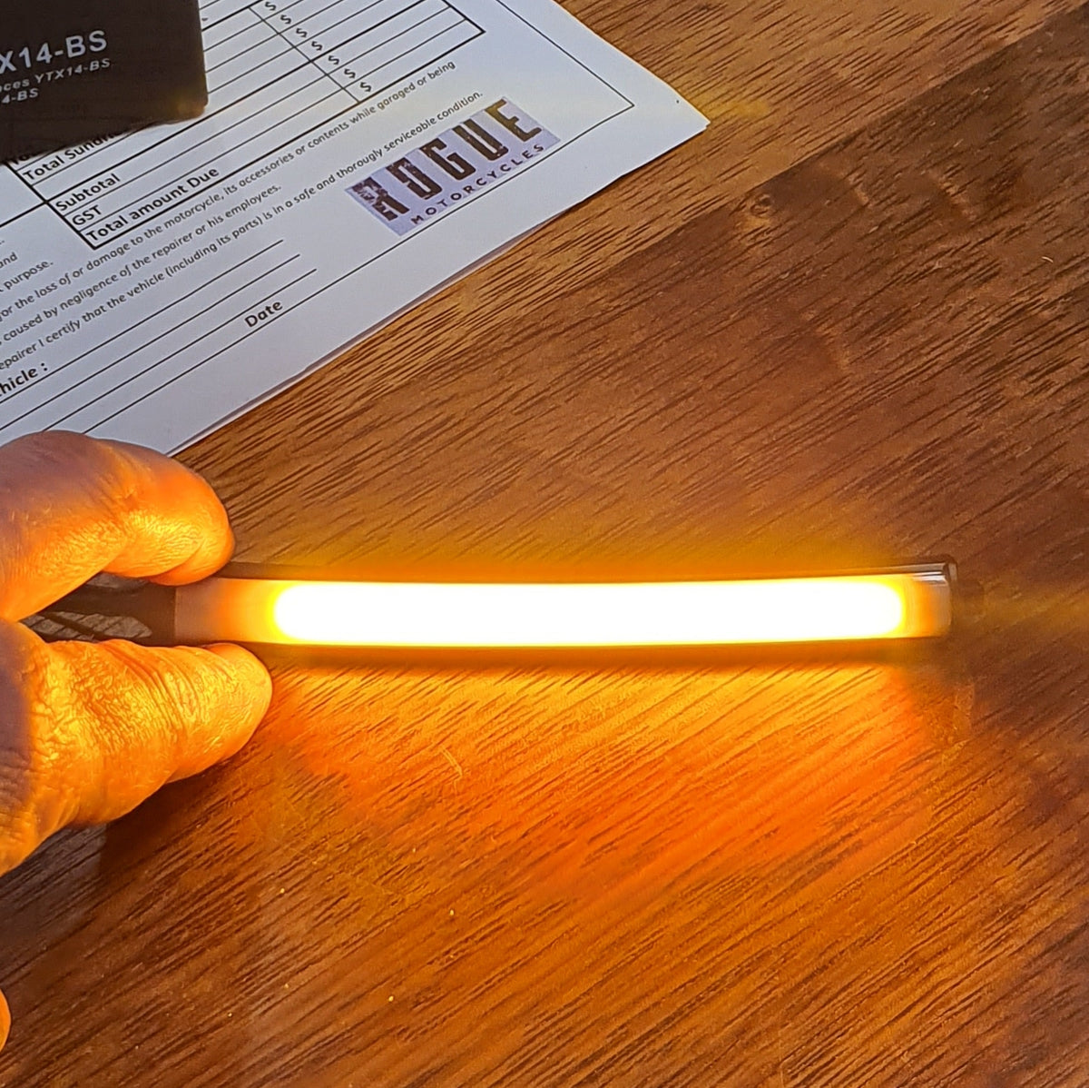 LED Fork Wrap Indicators Rogue Motorcycles Perth