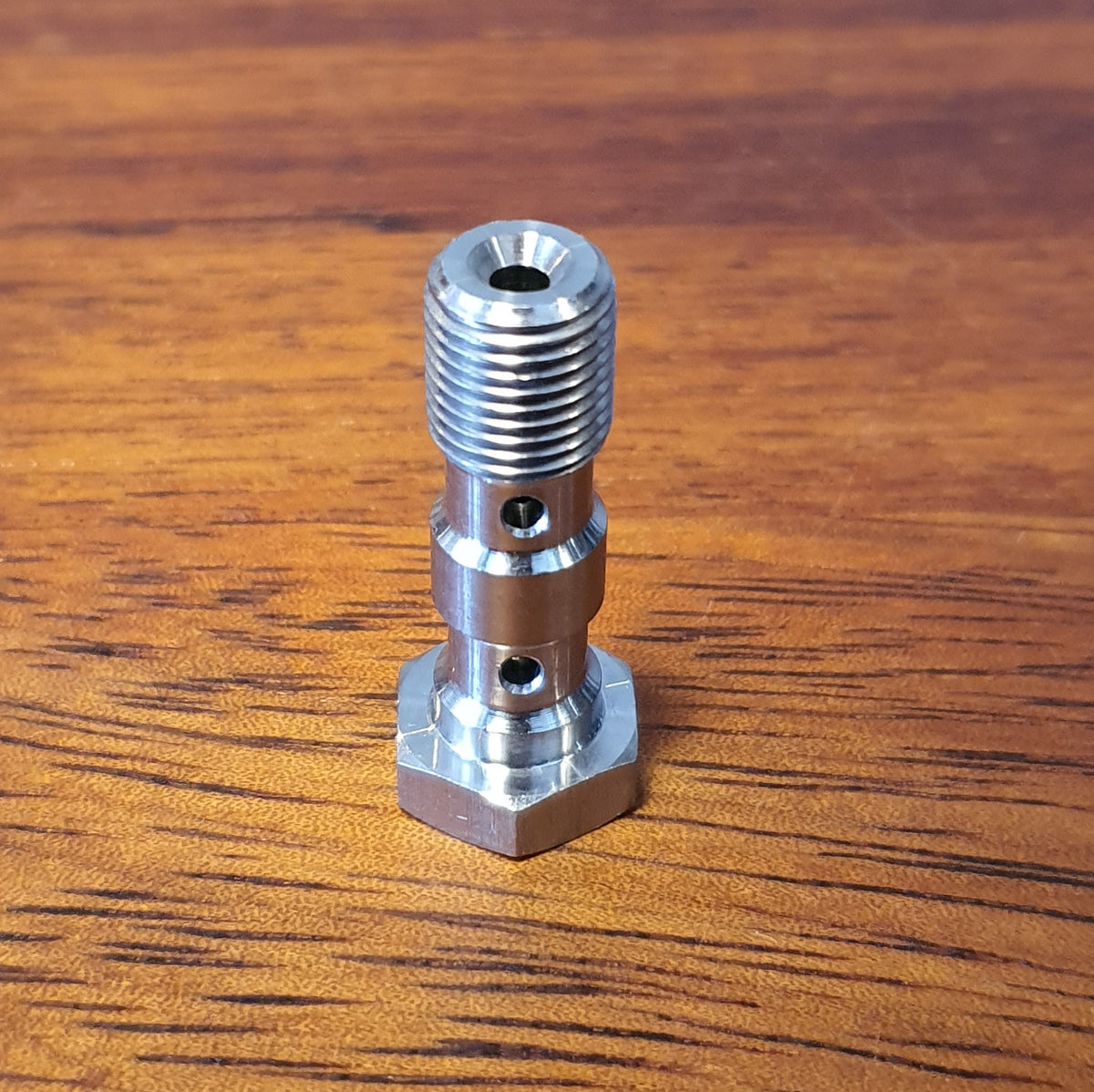 Double Banjo M10x1.0 FINE stainless