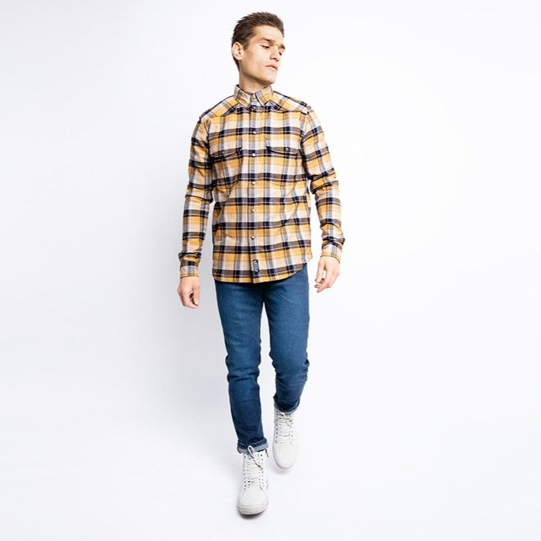 John Doe Motoshirt Yellow Rogue Motorcycles Perth