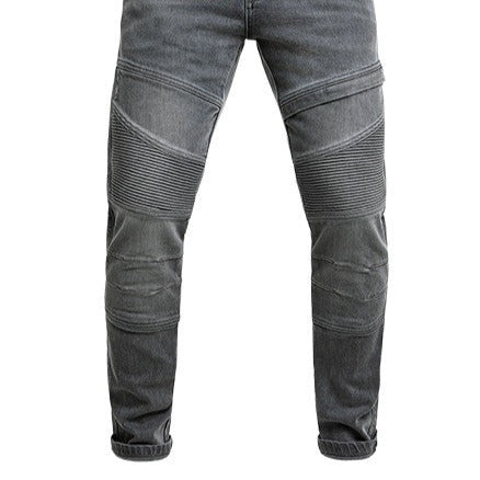 REBEL MONO JEANS | GREY - Rogue Motorcycles