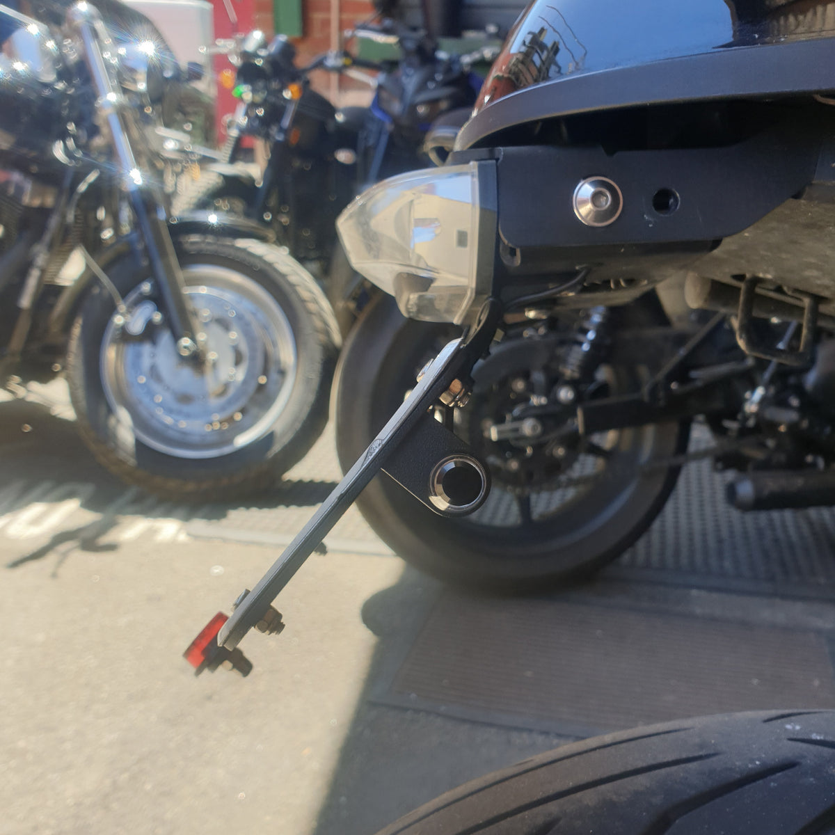 BMW R9T tail tidy license plate holder fender eliminator kit Rogue motorcycles perth australia