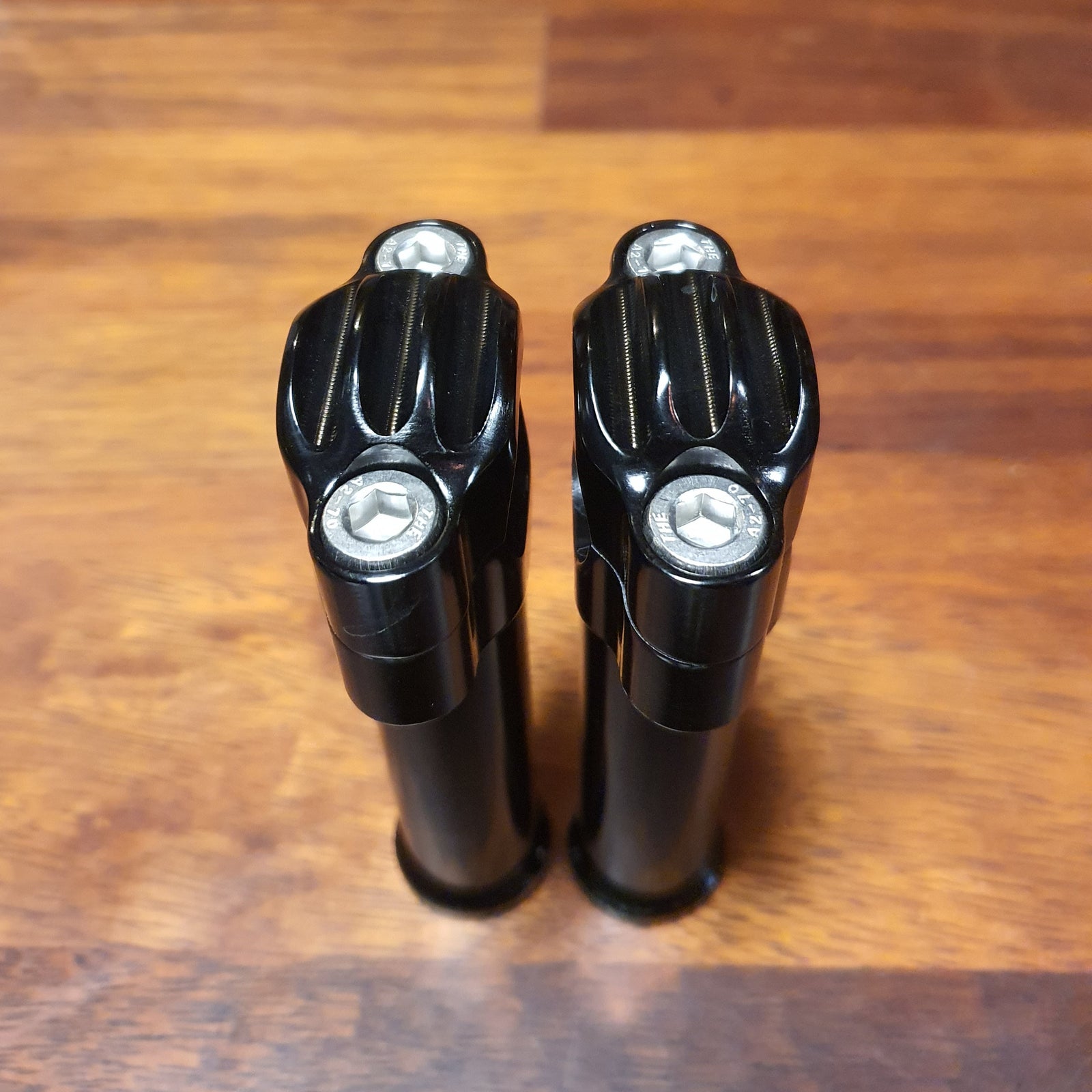 3.5" handlebar riser 1" polished silver rogue motorcycles perth