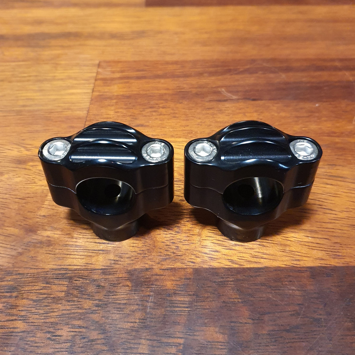 Black 1" handlebar risers Rogue Motorcycles Perth