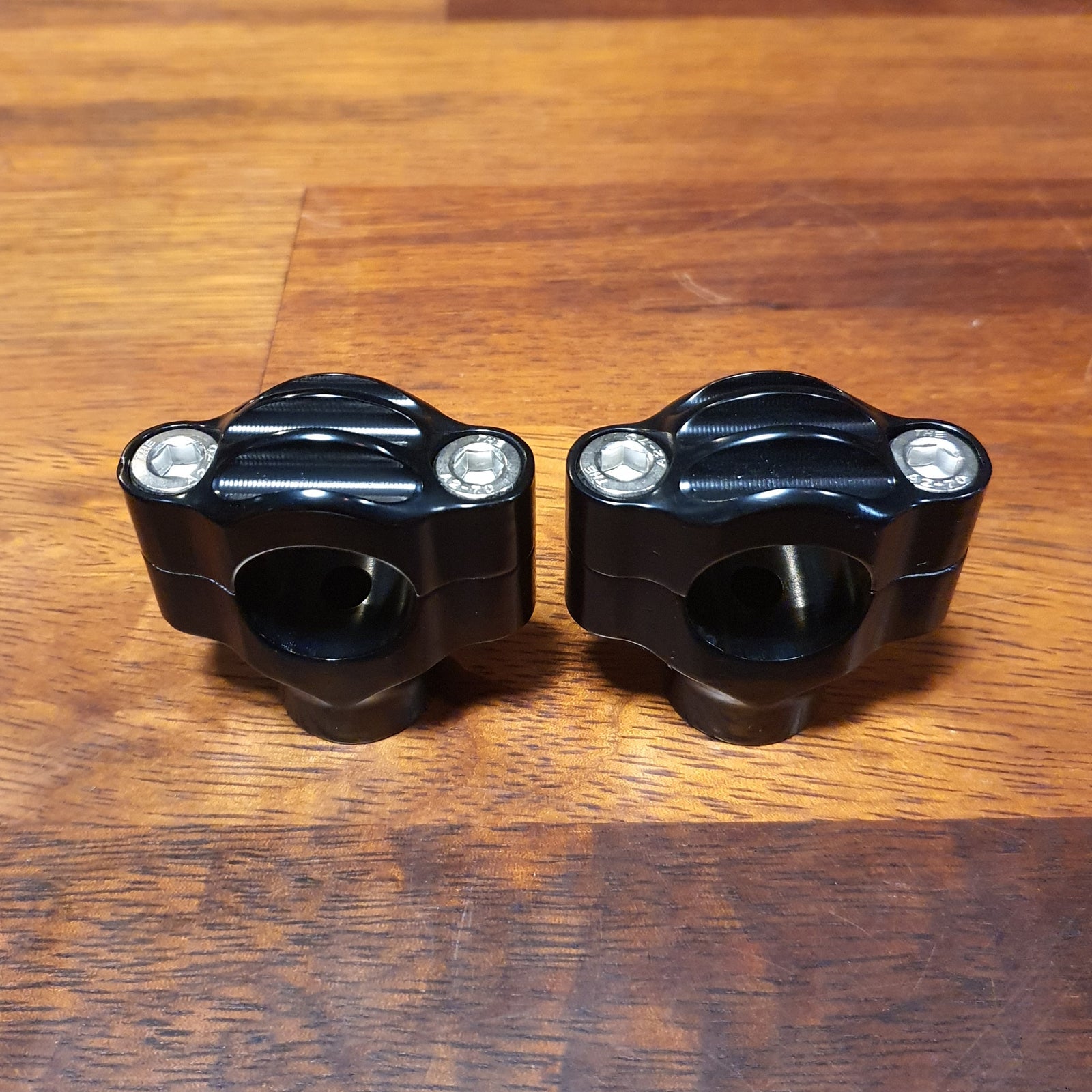 Black 1" handlebar risers Rogue Motorcycles Perth