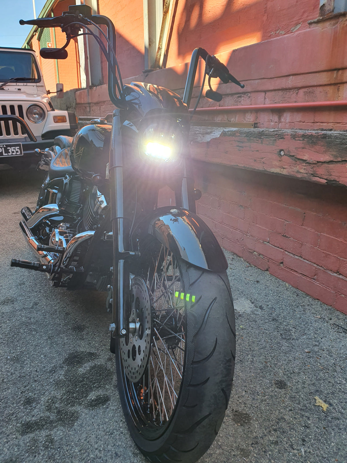 Xvs yamaha headlight