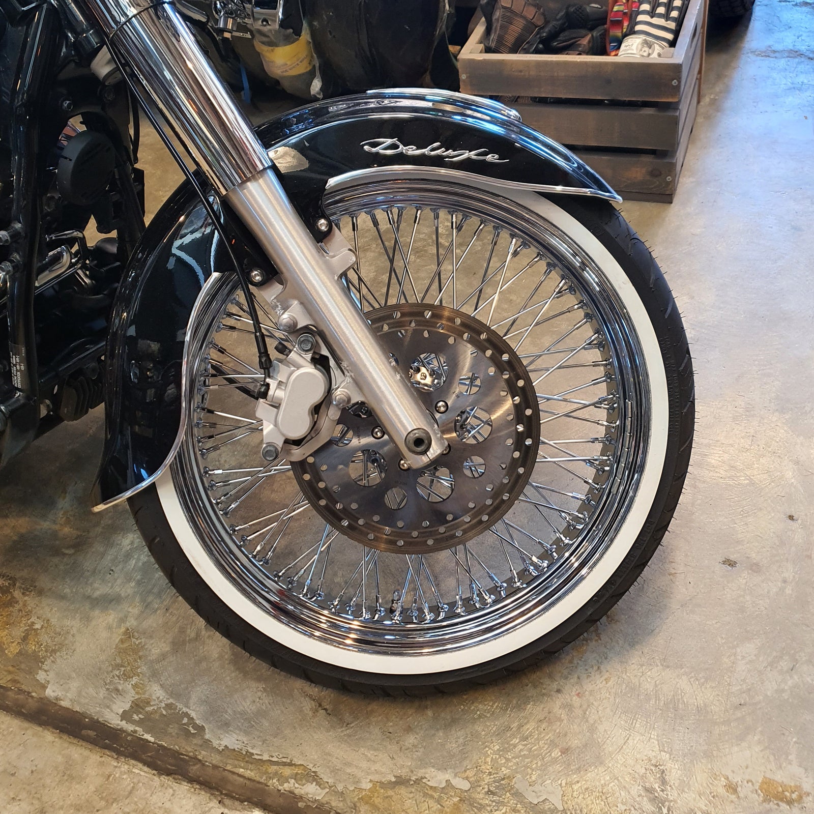 XVS650 v-star classic front fender lift kit rogue motorcycles perth