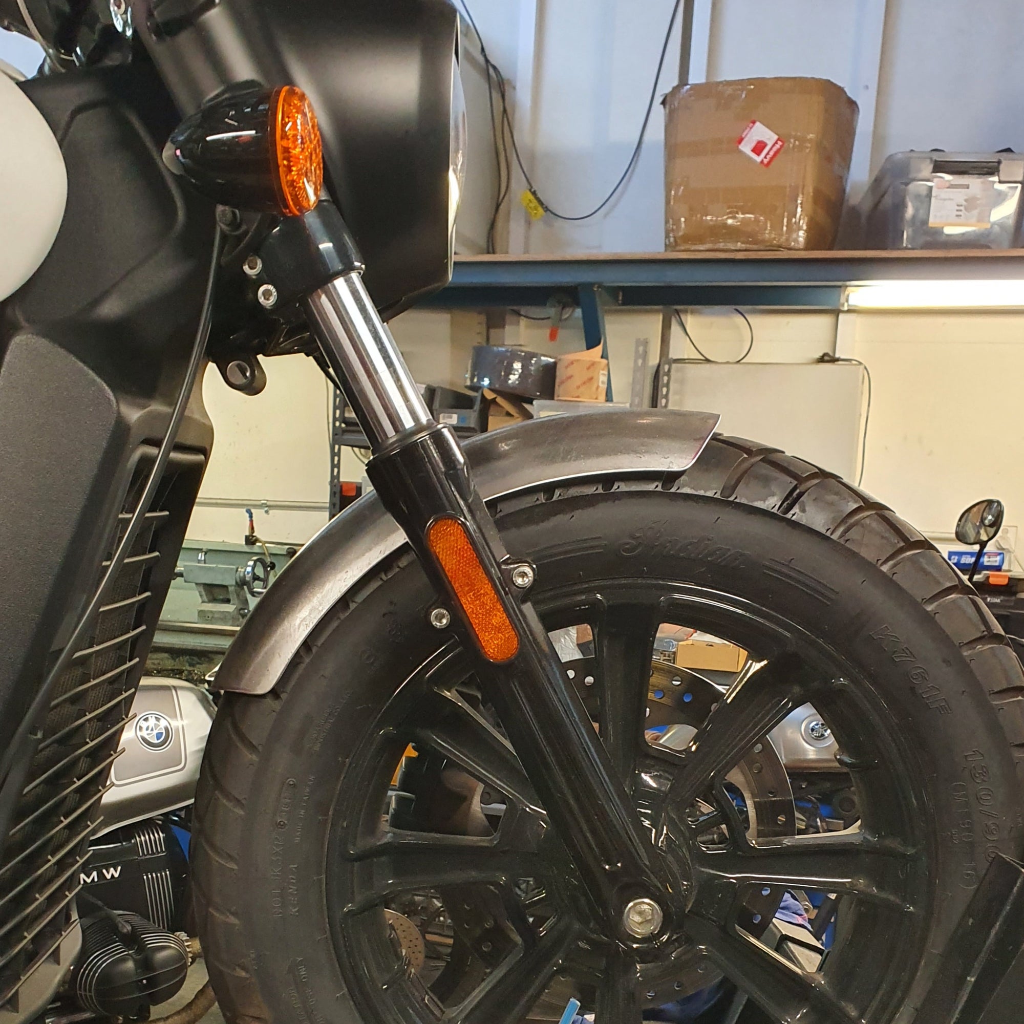 Indian fender bobber