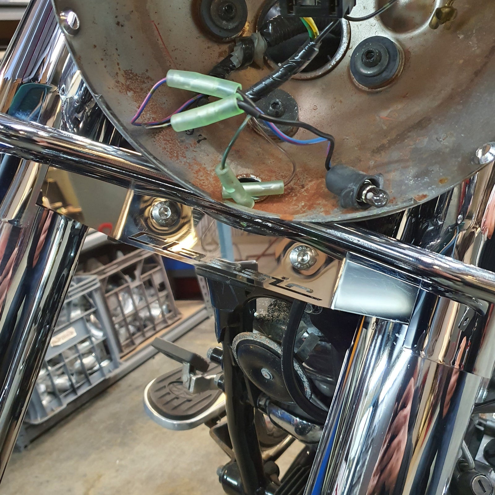 XVS650 v-star classic fork cover rogue motorcycles perth