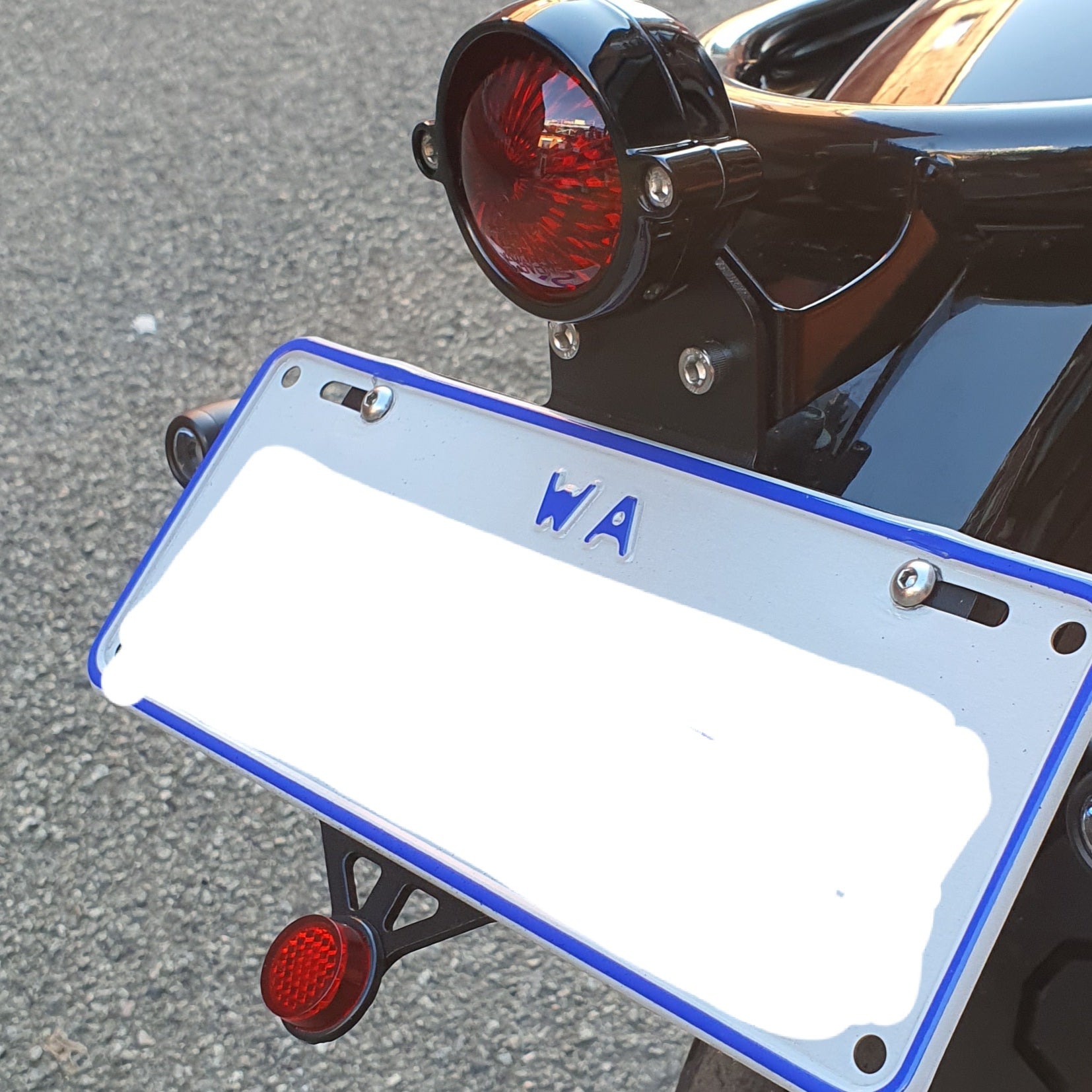 Royal Enfield 650 GT650 Continental Interceptor  Tail Tidy Rogue Motorcycles Perth