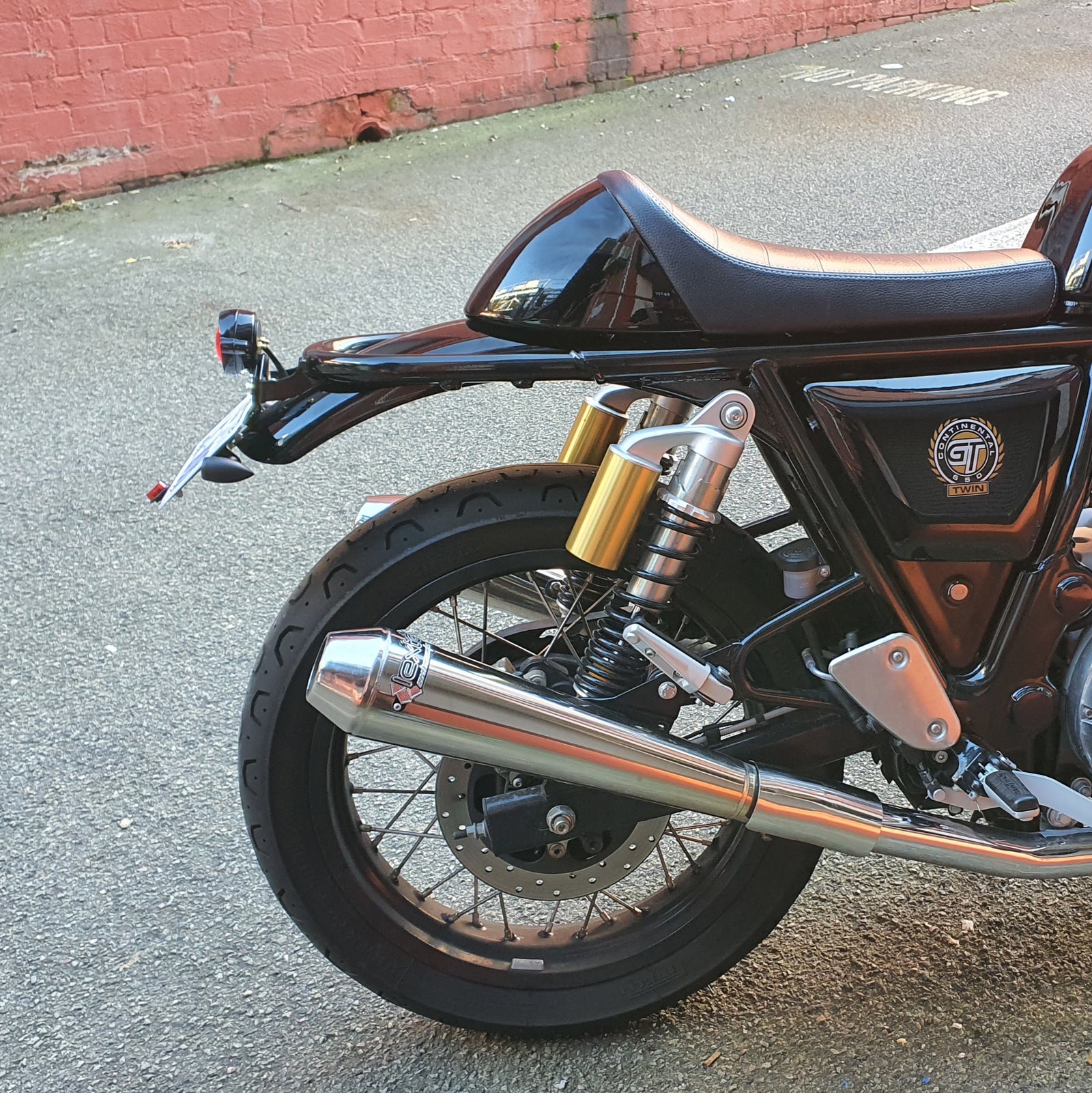 Royal Enfield 650 GT650 Continental Interceptor  Tail Tidy Rogue Motorcycles Perth