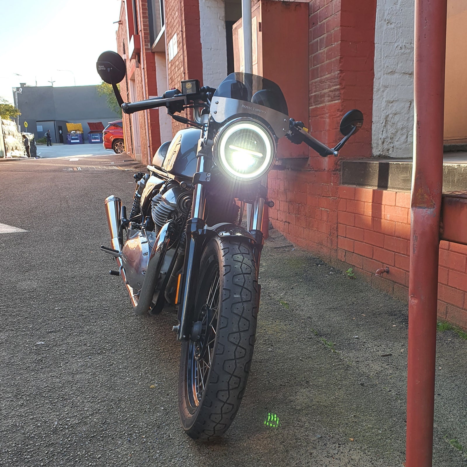 DAYMAKER LED headlight INSERT ENFIELD 650 TWIN