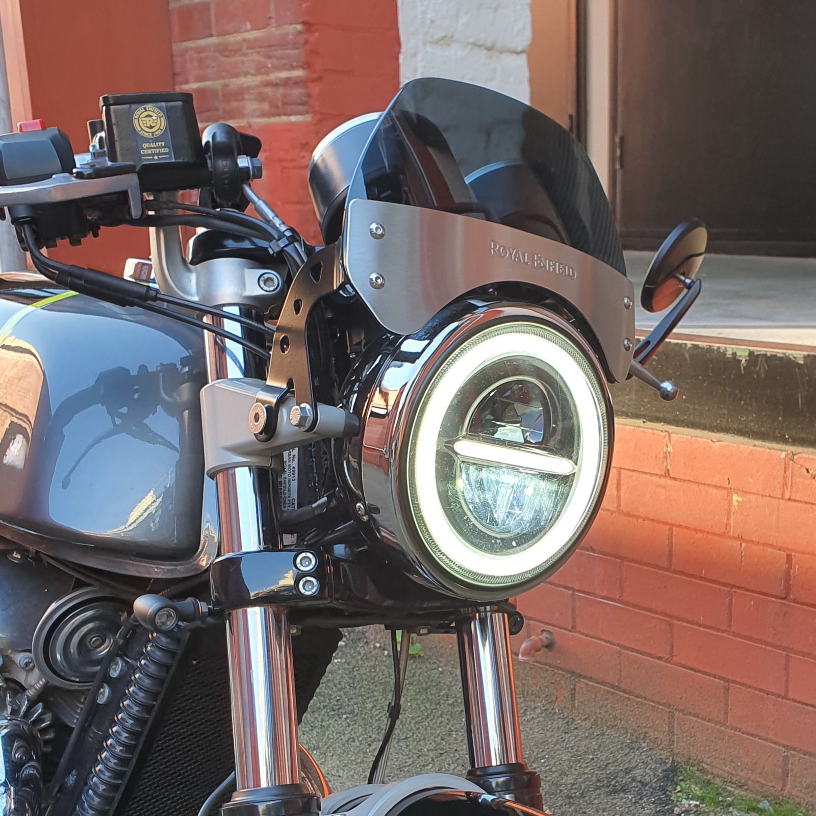 DAYMAKER LED headlight INSERT ENFIELD 650 TWIN
