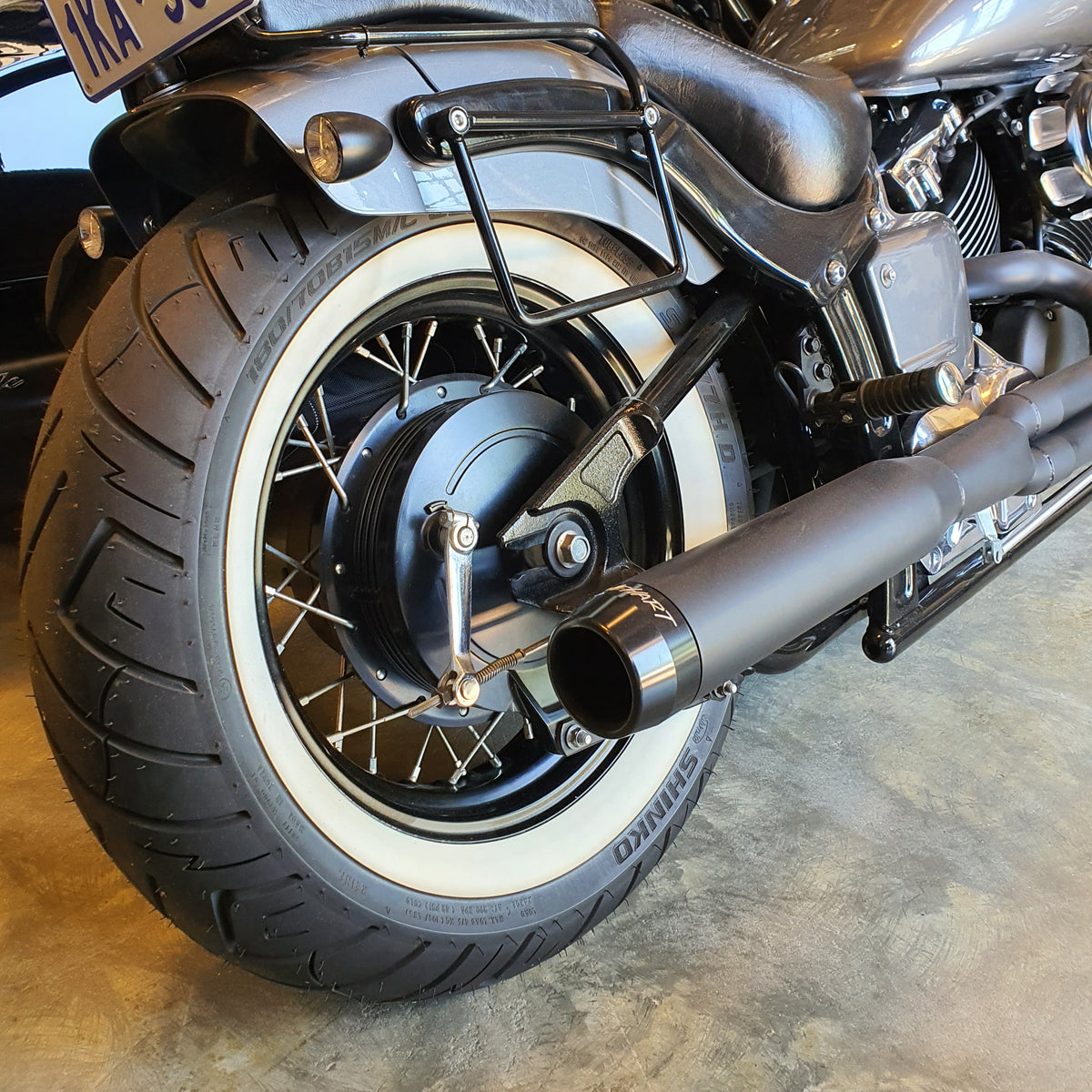XVS650 v-star lowering shock rogue motorcycles perth