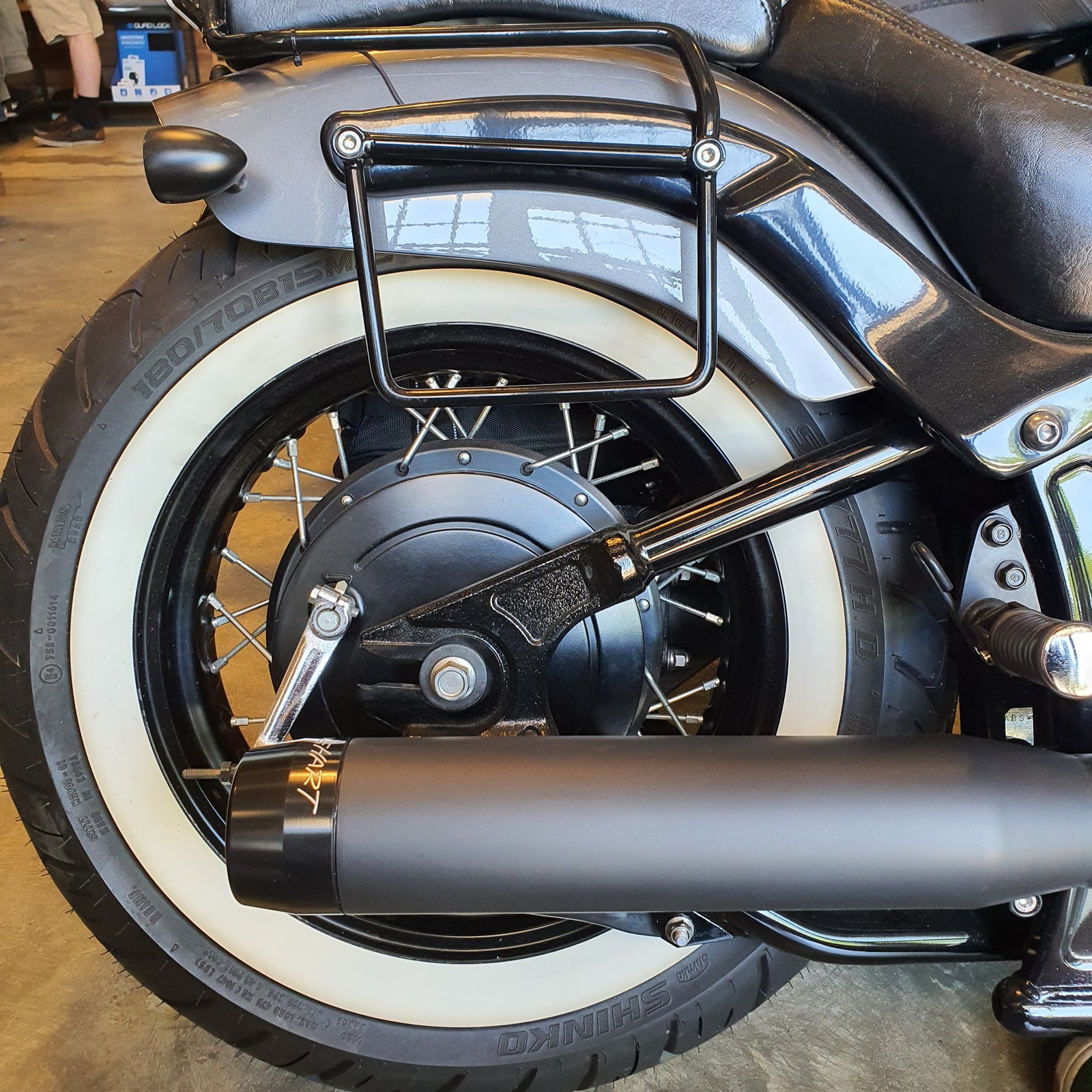 XVS650 v-star lowering shock rogue motorcycles perth