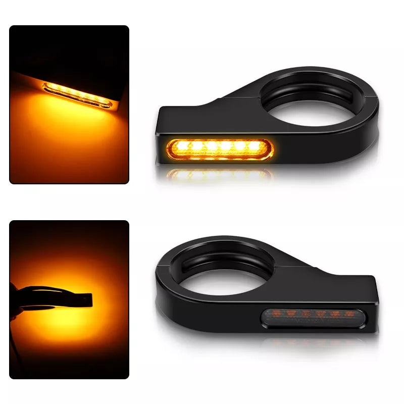 Fork Mount LED Indicator Rogue Motorcycles Perth