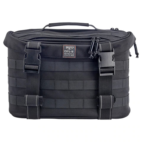 EXFIL-18 Saddlebags - Black - Rogue Motorcycles