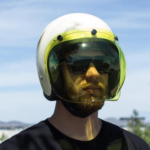 GRINGO ANTI-FOG BUBBLE SHIELD | YELLOW