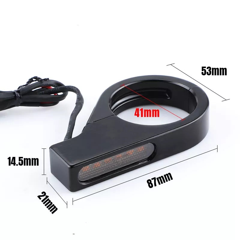 Fork Mount LED Indicator Rogue Motorcycles Perth