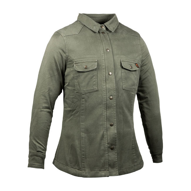 John Doe Motoshirt Olive Womens Rogue Motorcycles Perth