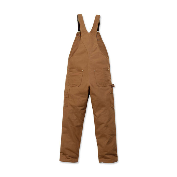 CARHARTT RELAXED FIT DUCK BIB OVERALL BROWN - Rogue Motorcycles