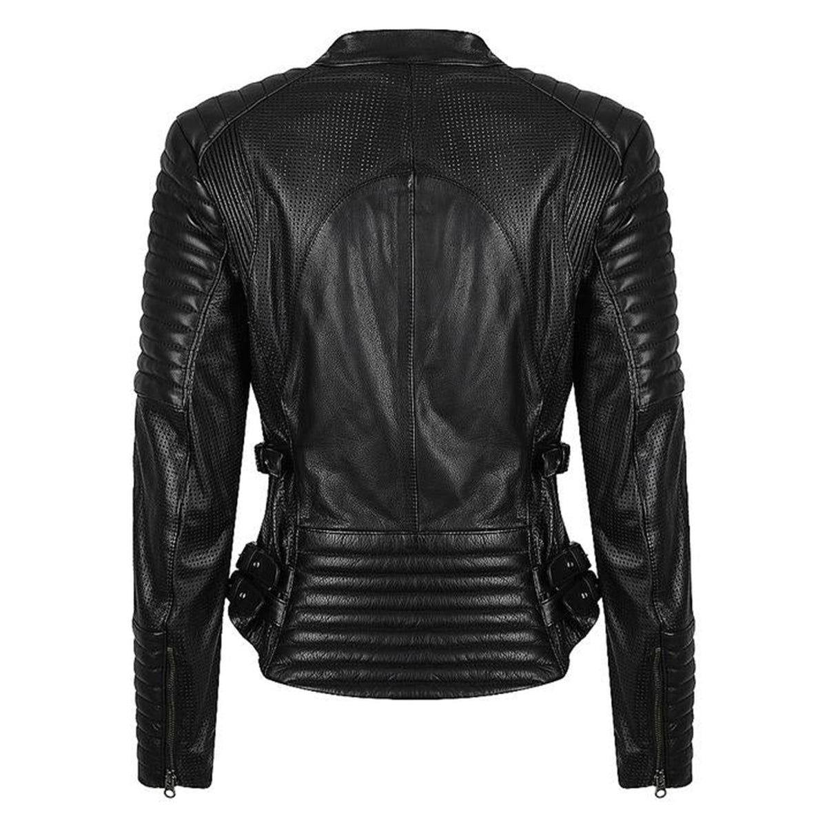 Wild & Free Black Motorcycle Jacket Women