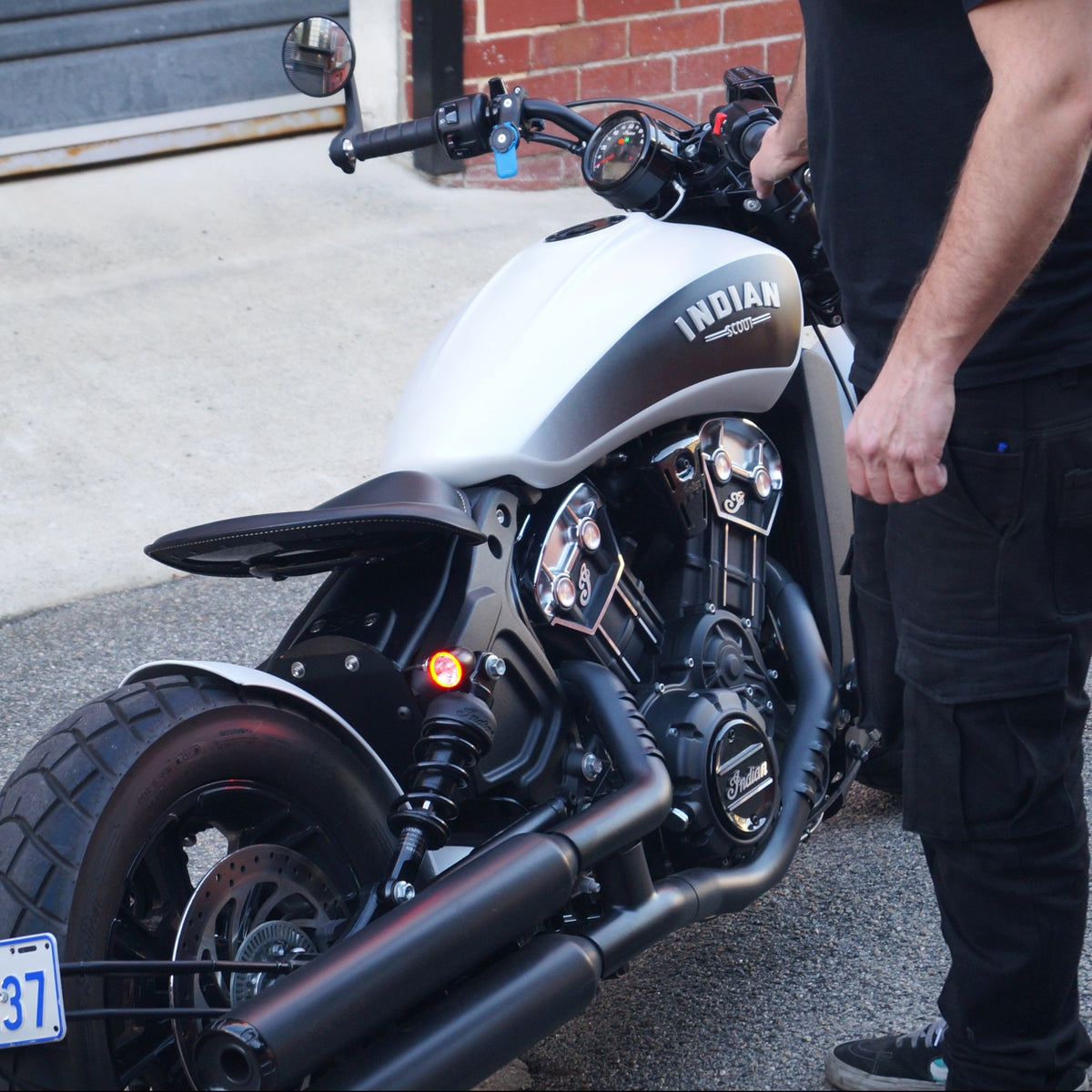 Kellerman Bullet 1000 LED Tail Light  Indicator Custom Motorcycles Rogue Perth