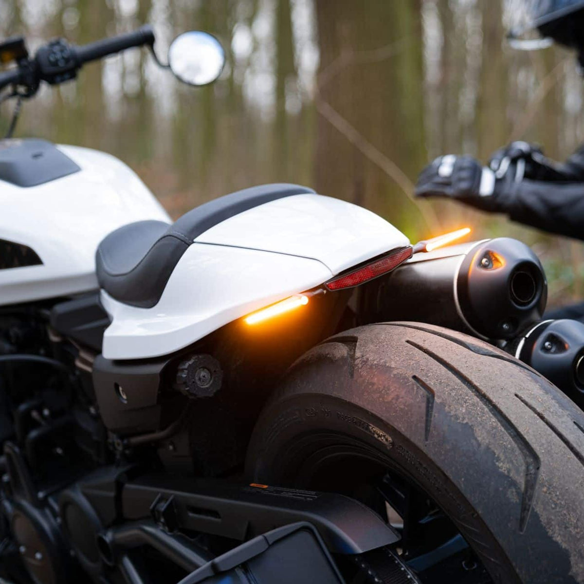 Kellermann Jetstream LED Indicator Custom Motorcycles Rogue Perth