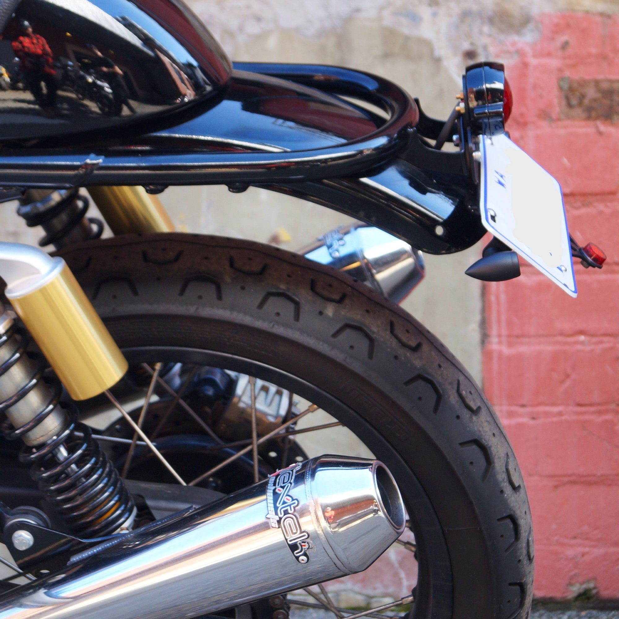 Royal Enfield 650 GT650 Continental Interceptor  Tail Tidy Rogue Motorcycles Perth