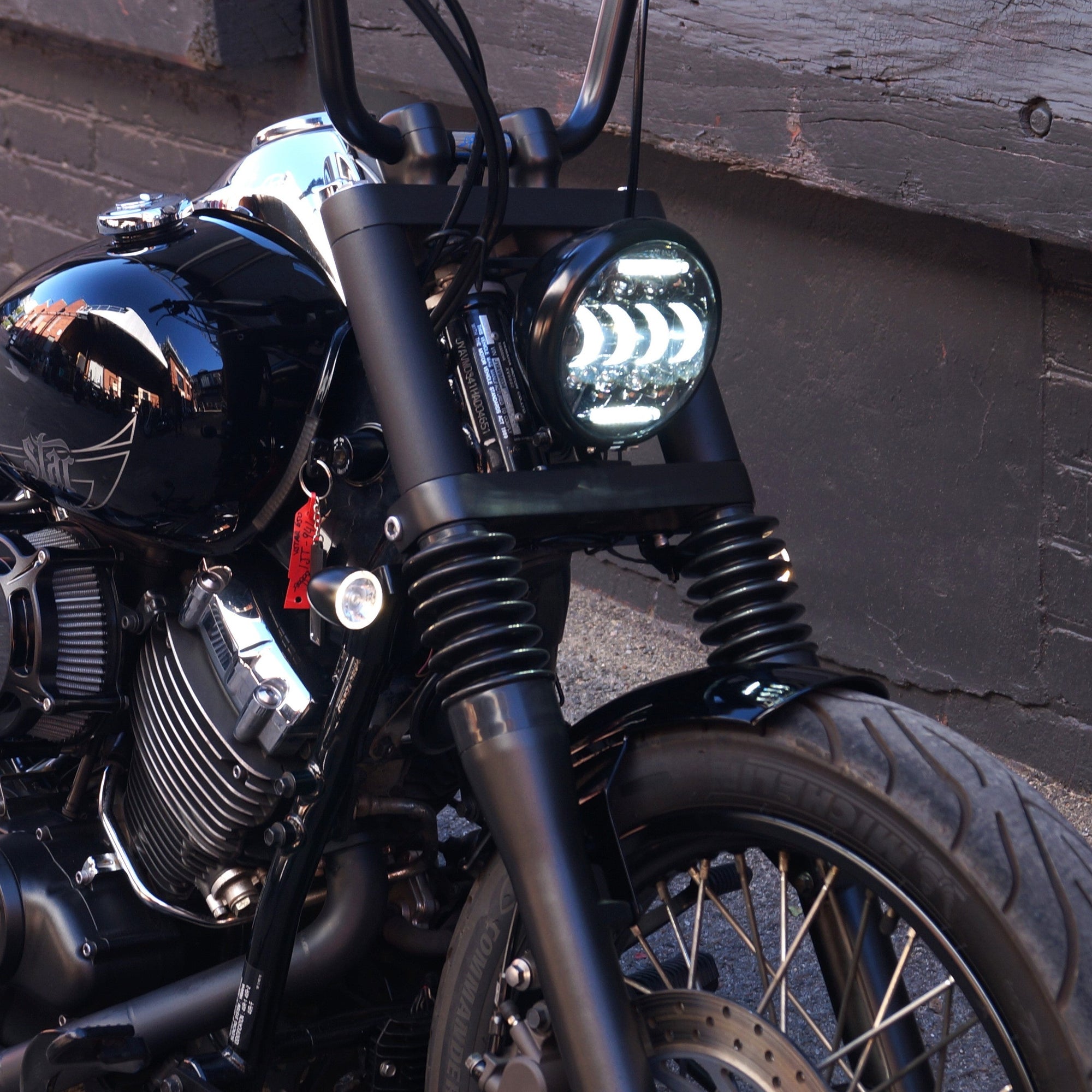 XVS650 CUSTOM FORK COVER ROGUE MOTORCYCLES PERTH