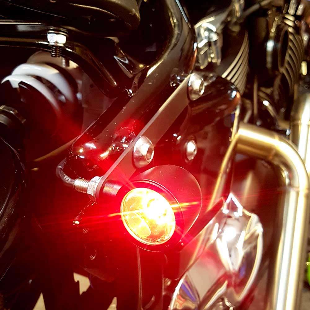 Yamaha XVS650 V-Star - Rear Indicator Brackets