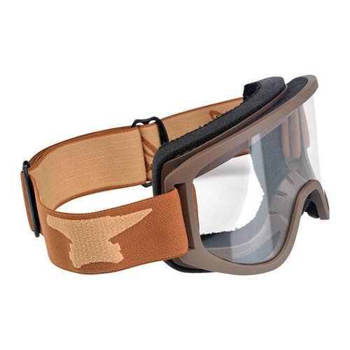 Biltwell Moto 2.0 Goggles - Script Chocolate