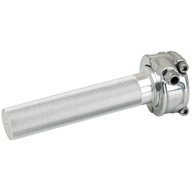 Inc. Cast Whiskey Throttle 7/8&quot; &amp; 1&quot; Single - Polished