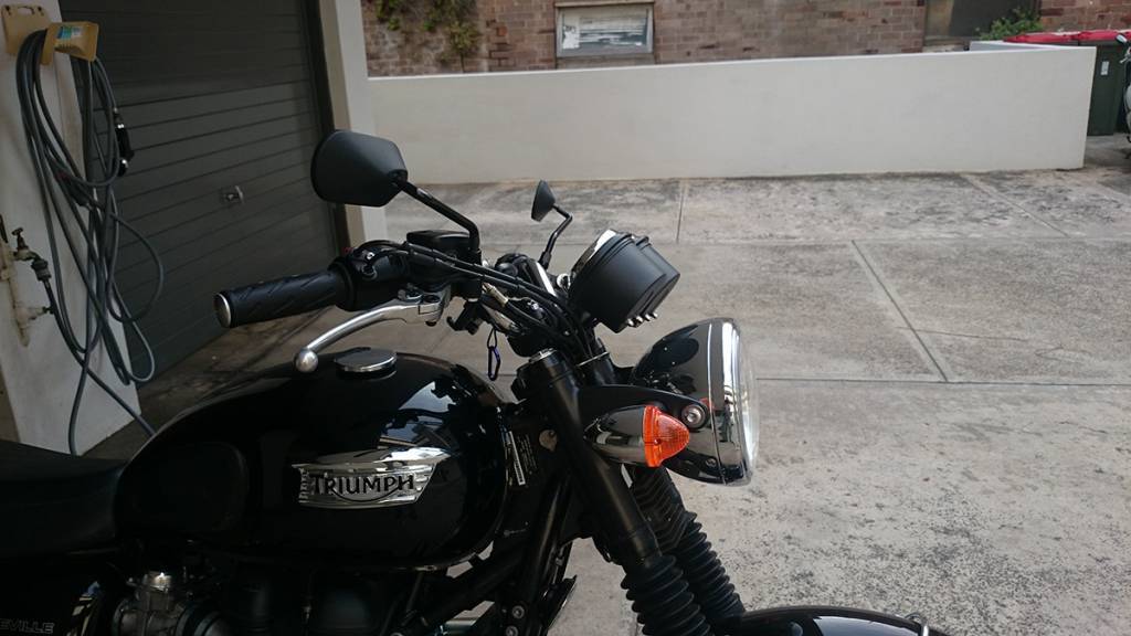 SHIN YO MIRROR AGILA BLACK - LHS