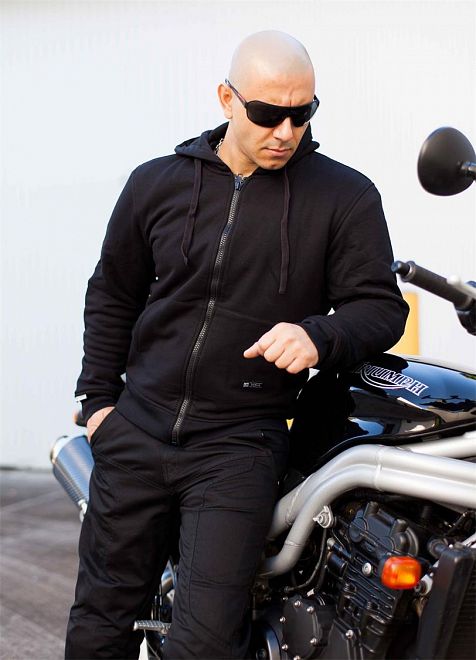 MERLIN Hamlin Riding Hoodie - Black