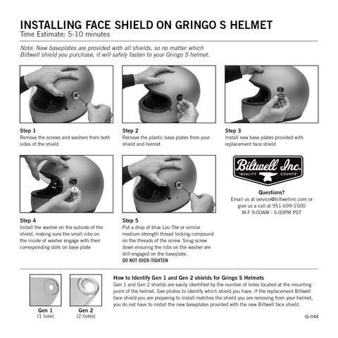 GRINGO S GEN 2 FLAT SHIELD |  GOLD MIRROR
