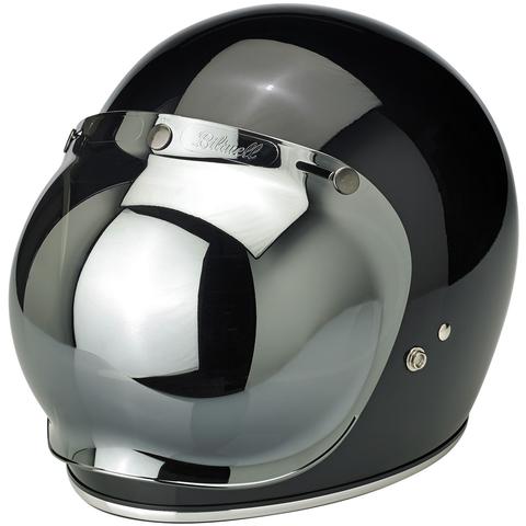 GRINGO ANTI-FOG BUBBLE VISOR | CHROME MIRROR