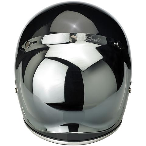 GRINGO ANTI-FOG BUBBLE VISOR | CHROME MIRROR