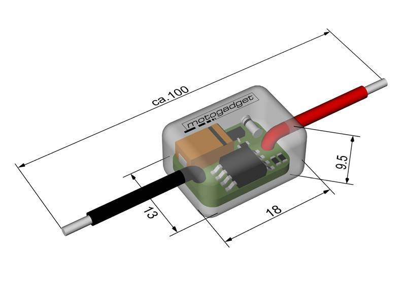MOTOGADGET M-FLASH DIGITAL FLASHER RELAY