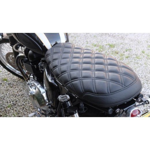 BONNEVILLE SKINNY SEAT - THE MAMBA - BLACK