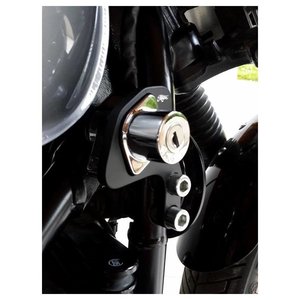 RHS IGNITION RELOCATION BRACKET - BLACK