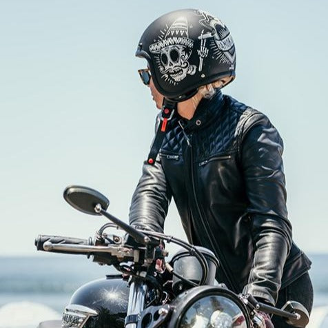 DMD - SIN FIN - RETRO OPEN FACE VINTAGE HELMET