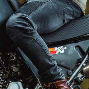 John Doe Trophy Mono Jeans Grey Rogue Motorcycles Perth