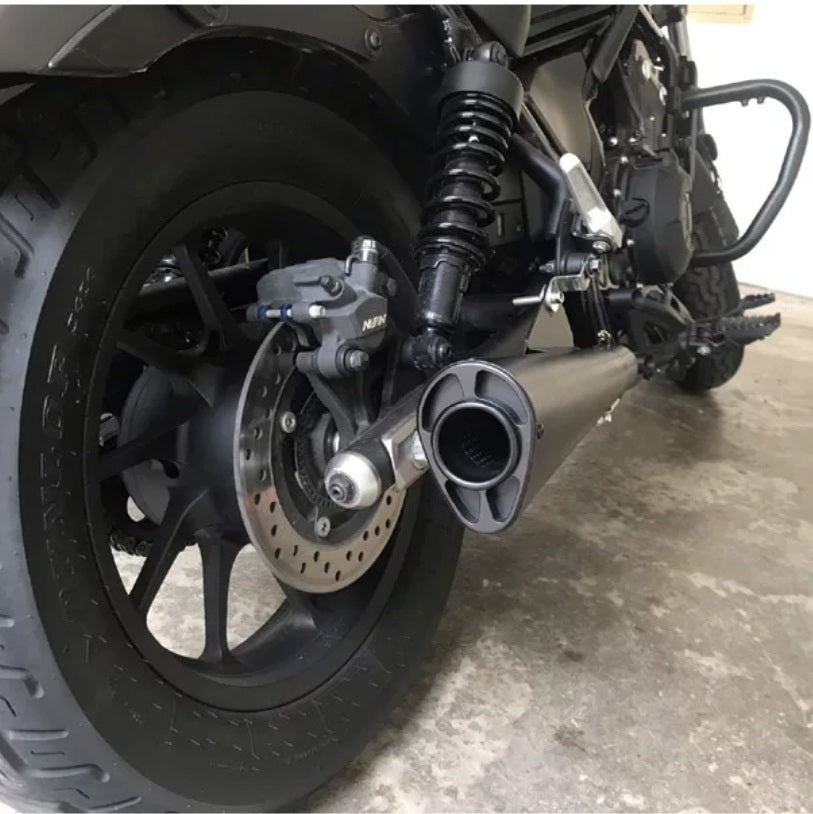 Honda Rebel CMX500 slip on exhaust